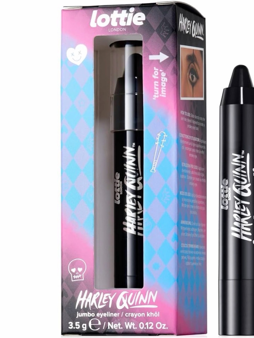 Harley Quinn Jumbo Eyeliner - Black